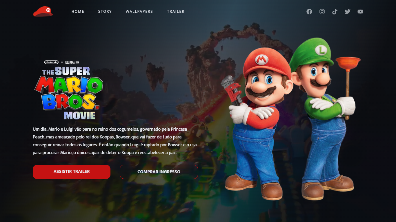 Capa de Filme - Mario